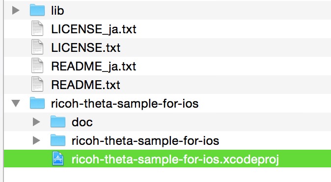 RICOH THETA SDK for iOS 0 3 0