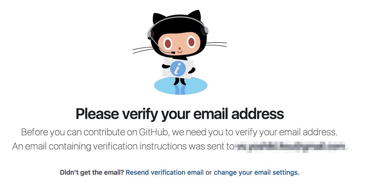 Please verify your email address